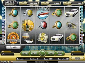 mega fortune slot