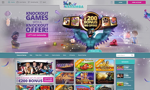 Karamba 100 Free Spins No Deposit