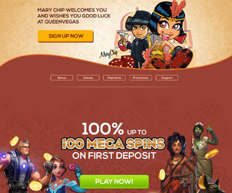 queen vegas casino uk