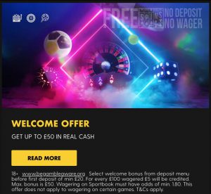 Welcome offer at bethard casino
