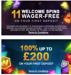 videoslots bonus offer